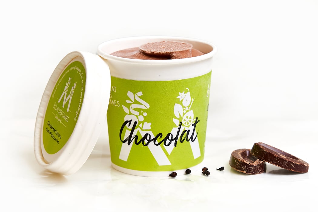 Sorbet chocolat et poivre de voastiperfiery Sorbet chocolat et poivre de voastiperfiery