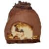 Buche glacée chocolat miel façon profiterole Eclat des cimes noel 2022