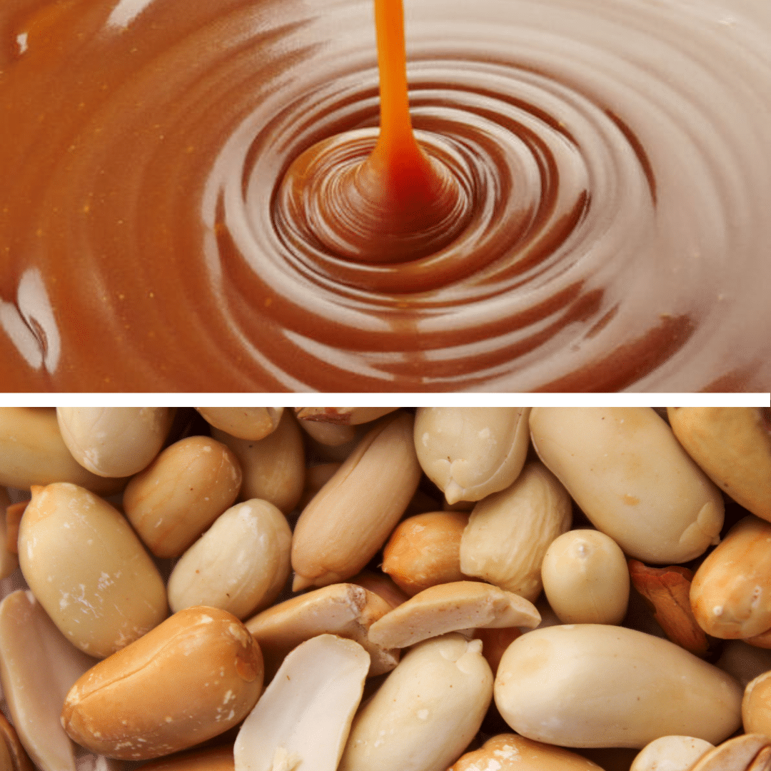 Crème glacée caramel au beurre salé et cacahuètes Crème glacée caramel au beurre salé et cacahuètes